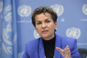 Ms. Christiana Figueres, Executive Secretary of the United Nations Framework Convention on Climate Change (UNFCCC).