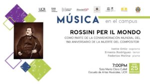 Rossini per il mondo 25 aprile 2018